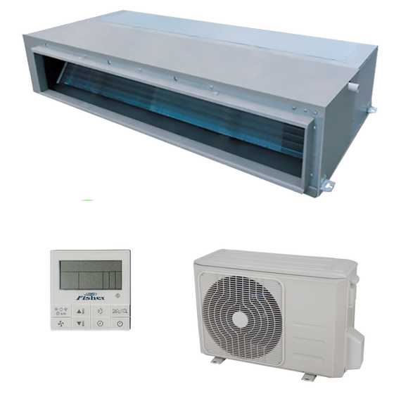 Fisher FSLIF-480CE3/FSOIF-480CE3-3F légcsatornás mono split klíma 14 kW